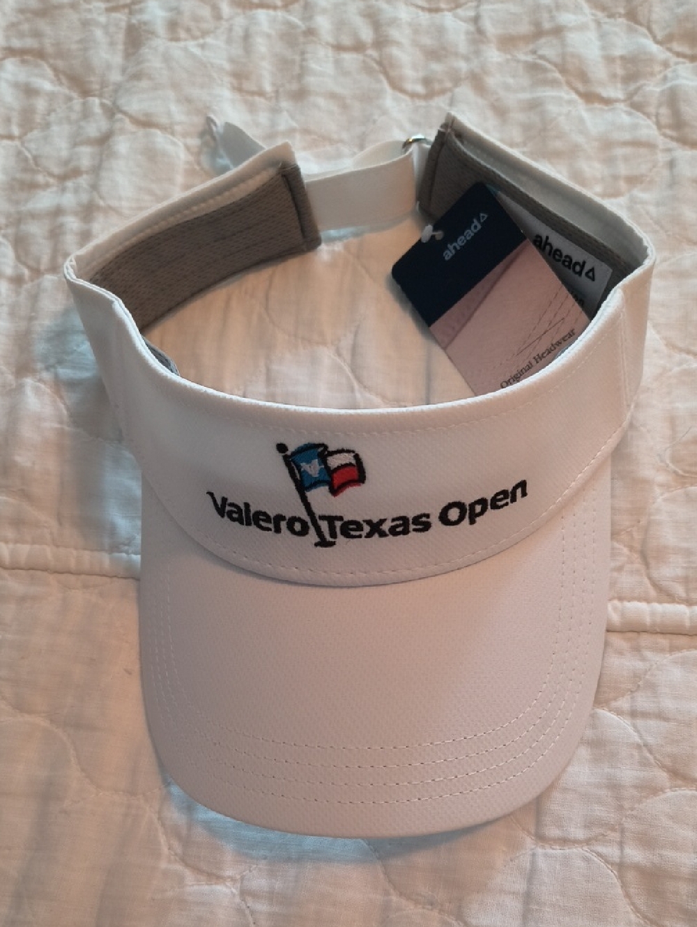 Valero Texas Open White Performance Visor